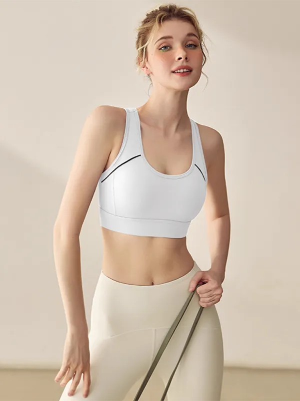 Yasmin Running Fitness Vest Shockproof Push-Up Sports Bra